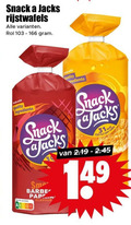 klik op dit plaatje voor een vergroting en voor vergelijkbare aanbiedingen gerelateerd aan ` snack jacks rijstwafels rol with quality ingredients nutri score barbeque pap flavour mode `  snack jacks rijstwafels rol with quality ingredients nutri score barbeque pap flavour mode