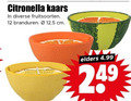 klik op dit plaatje voor een vergroting en voor vergelijkbare aanbiedingen gerelateerd aan ` 12 citronella kaars fruitsoorten branduren cm candle elders ` 12 citronella kaars fruitsoorten branduren cm candle elders