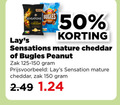 klik op dit plaatje voor een vergroting en voor vergelijkbare aanbiedingen gerelateerd aan ` 50 150 new sensations cheddar flavour bugles mature peanut zak sensation ` 50 150 new sensations cheddar flavour bugles mature peanut zak sensation