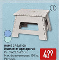 klik op dit plaatje voor een vergroting en voor vergelijkbare aanbiedingen gerelateerd aan ` 150 home creation kunststof opstapkruk ca. cm draagvermogen stuk ` 150 home creation kunststof opstapkruk ca. cm draagvermogen stuk