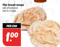 klik op dit plaatje voor een vergroting en voor vergelijkbare aanbiedingen gerelateerd aan ` 5 flat bread wraps at wit volkoren zak stuks ` 5 flat bread wraps at wit volkoren zak stuks