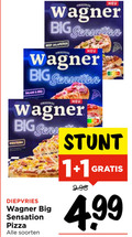 klik op dit plaatje voor een vergroting en voor vergelijkbare aanbiedingen gerelateerd aan ` 1 original wagner big sensation beef bbq western diepvries pizza soorten ` 1 original wagner big sensation beef bbq western diepvries pizza soorten