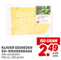 klik op dit plaatje voor een vergroting en voor vergelijkbare aanbiedingen gerelateerd aan ` 150 kans klaver gesneden 50 kruidenkaas pak ca. ` 150 kans klaver gesneden 50 kruidenkaas pak ca.