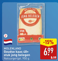 klik op dit plaatje voor een vergroting en voor vergelijkbare aanbiedingen gerelateerd aan ` kaas 950 molenland gouda holland jong belegen 48 stuk nutri score bud goudse natuurgerijpt ` kaas 950 molenland gouda holland jong belegen 48 stuk nutri score bud goudse natuurgerijpt