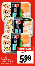 klik op dit plaatje voor een vergroting en voor vergelijkbare aanbiedingen gerelateerd aan ` shiro mix sushi salmon pak stuks 5 99 ` shiro mix sushi salmon pak stuks 5 99