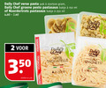 klik op dit plaatje voor een vergroting en voor vergelijkbare aanbiedingen gerelateerd aan ` 2 150 250 350 daily chef verse pasta pak 500 groene pesto pastasaus bakje ml noordertrots kilo liter v.a. voordeel tortellini tagliatelle spaghetti ` 2 150 250 350 daily chef verse pasta pak 500 groene pesto pastasaus bakje ml noordertrots kilo liter v.a. voordeel tortellini tagliatelle spaghetti