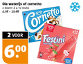 klik op dit plaatje voor een vergroting en voor vergelijkbare aanbiedingen gerelateerd aan ` 2 ola waterijs cornetto dozen stuks 6. festini acai love ` 2 ola waterijs cornetto dozen stuks 6. festini acai love