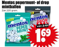 klik op dit plaatje voor een vergroting en voor vergelijkbare aanbiedingen gerelateerd aan ` mentos pepermunt drop zak vertrouwde nieuwe peper munt ` mentos pepermunt drop zak vertrouwde nieuwe peper munt