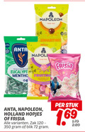 klik op dit plaatje voor een vergroting en voor vergelijkbare aanbiedingen gerelateerd aan ` 60 120 350 anta napoleon menthol holland hopjes frisia zak blik stuk `  60 120 350 anta napoleon menthol holland hopjes frisia zak blik stuk