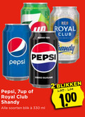 klik op dit plaatje voor een vergroting en voor vergelijkbare aanbiedingen gerelateerd aan ` cola frisdrank 2 330 royal club pepsi andy shandy zero sugar soorten blik ml blikken 1 00 ` cola frisdrank 2 330 royal club pepsi andy shandy zero sugar soorten blik ml blikken 1 00