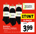 klik op dit plaatje voor een vergroting en voor vergelijkbare aanbiedingen gerelateerd aan ` 5 natural bamboo sneaker sokken damesmaten herenmaten pack 3.99 ` 5 natural bamboo sneaker sokken damesmaten herenmaten pack 3.99