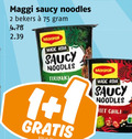 klik op dit plaatje voor een vergroting en voor vergelijkbare aanbiedingen gerelateerd aan ` 1 2 maggi saucy noodles bekers asia teriyaki kilo chili ` 1 2 maggi saucy noodles bekers asia teriyaki kilo chili