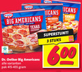 klik op dit plaatje voor een vergroting en voor vergelijkbare aanbiedingen gerelateerd aan ` 3 10 600 dr.oetker dr oetker big americans crispy outside soft inside texas topped with pepperoni it bbq chicken hawaii stuks diepvries dr. pak ` 3 10 600 dr.oetker dr oetker big americans crispy outside soft inside texas topped with pepperoni it bbq chicken hawaii stuks diepvries dr. pak