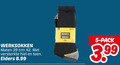 klik op dit plaatje voor een vergroting en voor vergelijkbare aanbiedingen gerelateerd aan ` 5 werksokken maten versterkte hiel teen elders basics socks pack 3.99 ` 5 werksokken maten versterkte hiel teen elders basics socks pack 3.99