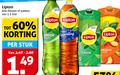 klik op dit plaatje voor een vergroting en voor vergelijkbare aanbiedingen gerelateerd aan ` ice tea 60 lipton flessen pakken liter stuk sugar calories green original sparkling bruisend 00 peach `  ice tea 60 lipton flessen pakken liter stuk sugar calories green original sparkling bruisend 00 peach