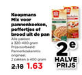 klik op dit plaatje voor een vergroting en voor vergelijkbare aanbiedingen gerelateerd aan ` 2 400 koopmans mix pannenkoeken poffertjes brood pan pakken pannenkoekenmix origineel mans meergranen halve ` 2 400 koopmans mix pannenkoeken poffertjes brood pan pakken pannenkoekenmix origineel mans meergranen halve