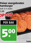 klik op dit plaatje voor een vergroting en voor vergelijkbare aanbiedingen gerelateerd aan ` 6 voorgebraden hamburger bak stuks 50 luxe `  6 voorgebraden hamburger bak stuks 50 luxe