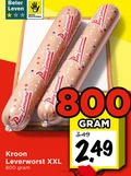 klik op dit plaatje voor een vergroting en voor vergelijkbare aanbiedingen gerelateerd aan ` beter leven dieren bescherming kroon leverworst xxl ` beter leven dieren bescherming kroon leverworst xxl