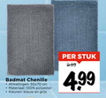 klik op dit plaatje voor een vergroting en voor vergelijkbare aanbiedingen gerelateerd aan ` 100 badmat chenille cm materiaal polyester kleuren blauw grijs stuk ` 100 badmat chenille cm materiaal polyester kleuren blauw grijs stuk
