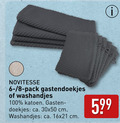 klik op dit plaatje voor een vergroting en voor vergelijkbare aanbiedingen gerelateerd aan ` 8 100 novitesse pack gastendoekjes washandjes katoen gastendoek doekjes ca. cm ` 8 100 novitesse pack gastendoekjes washandjes katoen gastendoek doekjes ca. cm