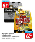 klik op dit plaatje voor een vergroting en voor vergelijkbare aanbiedingen gerelateerd aan ` speciaalbieren 4 6 25 hertog jan 6x tripel blonde moutig kruidig bitterheid brouwer bier 5 330ml desperados original beer flavoured with pakken blikjes liter ` speciaalbieren 4 6 25 hertog jan 6x tripel blonde moutig kruidig bitterheid brouwer bier 5 330ml desperados original beer flavoured with pakken blikjes liter
