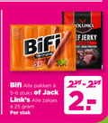 klik op dit plaatje voor een vergroting en voor vergelijkbare aanbiedingen gerelateerd aan ` bierworstjes 25 bifi original 5x links high protein pakken stuks jack zakjes stuk ` bierworstjes 25 bifi original 5x links high protein pakken stuks jack zakjes stuk