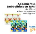 klik op dit plaatje voor een vergroting en voor vergelijkbare aanbiedingen gerelateerd aan ` fruitdrank 6 200 appelsientje dubbelfrisss taksi ml b book pak ` fruitdrank 6 200 appelsientje dubbelfrisss taksi ml b book pak