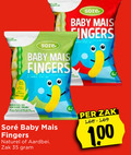 klik op dit plaatje voor een vergroting en voor vergelijkbare aanbiedingen gerelateerd aan ` 35 baby mais fingers naturel aardbei zak ` 35 baby mais fingers naturel aardbei zak