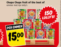 klik op dit plaatje voor een vergroting en voor vergelijkbare aanbiedingen gerelateerd aan ` lollies 1 150 chupa chups fruit best emmer china chips chaos fume 15 00 combinatie ` lollies 1 150 chupa chups fruit best emmer china chips chaos fume 15 00 combinatie