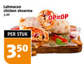 klik op dit plaatje voor een vergroting en voor vergelijkbare aanbiedingen gerelateerd aan ` 350 lahmacun chicken shoarma 3.99 stuk ` 350 lahmacun chicken shoarma 3.99 stuk