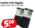 klik op dit plaatje voor een vergroting en voor vergelijkbare aanbiedingen gerelateerd aan ` 500 leather legging maten l xl xxl `  500 leather legging maten l xl xxl