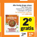 klik op dit plaatje voor een vergroting en voor vergelijkbare aanbiedingen gerelateerd aan ` maaltijdmix 2 1867 honig droge mixen basis macaroni spaghetti doosjes varieeren `  maaltijdmix 2 1867 honig droge mixen basis macaroni spaghetti doosjes varieeren