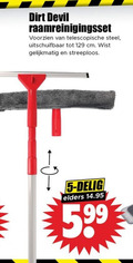 klik op dit plaatje voor een vergroting en voor vergelijkbare aanbiedingen gerelateerd aan ` 5 devil raamreinigingsset telescopische steel uitschuifbaar cm streeploos delig elders ` 5 devil raamreinigingsset telescopische steel uitschuifbaar cm streeploos delig elders