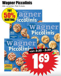 klik op dit plaatje voor een vergroting en voor vergelijkbare aanbiedingen gerelateerd aan ` 7 9 50 wagner piccolinis pak stuks original tuna perfekt mozzarella vegetarisch rum 1 69 tri score ` 7 9 50 wagner piccolinis pak stuks original tuna perfekt mozzarella vegetarisch rum 1 69 tri score