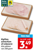 klik op dit plaatje voor een vergroting en voor vergelijkbare aanbiedingen gerelateerd aan ` 200 beter leven dieren bescherming kipfilet achterham snijworst pakken pak 3.99 ` 200 beter leven dieren bescherming kipfilet achterham snijworst pakken pak 3.99