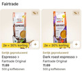 klik op dit plaatje voor een vergroting en voor vergelijkbare aanbiedingen gerelateerd aan ` koffiebonen 10 30 500 fairtrade original espresso bonen dark roast 2e eerlijk `  koffiebonen 10 30 500 fairtrade original espresso bonen dark roast 2e eerlijk
