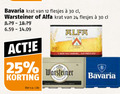 klik op dit plaatje voor een vergroting en voor vergelijkbare aanbiedingen gerelateerd aan ` krat bier 12 24 25 30 bavaria warsteiner alfa liter v.a. teer limburg ` krat bier 12 24 25 30 bavaria warsteiner alfa liter v.a. teer limburg