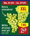 klik op dit plaatje voor een vergroting en voor vergelijkbare aanbiedingen gerelateerd aan ` 1 smaakvol xxl witte druiven pit ` 1 smaakvol xxl witte druiven pit