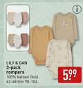 klik op dit plaatje voor een vergroting en voor vergelijkbare aanbiedingen gerelateerd aan ` 3 100 lily pack rompers katoen bio `  3 100 lily pack rompers katoen bio