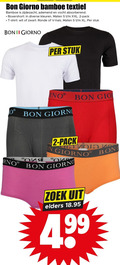 klik op dit plaatje voor een vergroting en voor vergelijkbare aanbiedingen gerelateerd aan ` 2 bon giorno bamboe textiel zijdezacht ademend vocht absorberend boxershort kleuren maten xxl pack shirt wit zwart ronde hals xl stuk ii gio zoek elders 4 99 ` 2 bon giorno bamboe textiel zijdezacht ademend vocht absorberend boxershort kleuren maten xxl pack shirt wit zwart ronde hals xl stuk ii gio zoek elders 4 99
