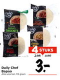 klik op dit plaatje voor een vergroting en voor vergelijkbare aanbiedingen gerelateerd aan ` daily chef kipsate bapao groente rund soorten stuks `  daily chef kipsate bapao groente rund soorten stuks