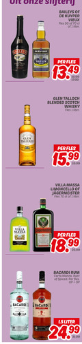 klik op dit plaatje voor een vergroting en voor vergelijkbare aanbiedingen gerelateerd aan ` whisky vieux rum 1 50 villa massa bacardi slijterij baileys kuyper fles liter original talloch blended scotch 15 99 limoncello jagermeister carta blanca razz spiced 24 ` whisky vieux rum 1 50 villa massa bacardi slijterij baileys kuyper fles liter original talloch blended scotch 15 99 limoncello jagermeister carta blanca razz spiced 24