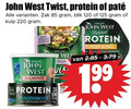 klik op dit plaatje voor een vergroting en voor vergelijkbare aanbiedingen gerelateerd aan ` tonijn in blik 120 john west twist protein zak kuip since salades brood konijn eiwit tonijnmoot vleugje water natural proteine bowl groenten ` tonijn in blik 120 john west twist protein zak kuip since salades brood konijn eiwit tonijnmoot vleugje water natural proteine bowl groenten