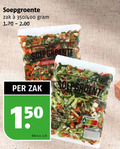 klik op dit plaatje voor een vergroting en voor vergelijkbare aanbiedingen gerelateerd aan ` 150 soepgroente zak 350 400 kilo v.a. boeren groentefit ` 150 soepgroente zak 350 400 kilo v.a. boeren groentefit