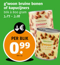 klik op dit plaatje voor een vergroting en voor vergelijkbare aanbiedingen gerelateerd aan ` bruine bonen kapucijners blik kilo gwoon ` bruine bonen kapucijners blik kilo gwoon