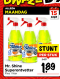 klik op dit plaatje voor een vergroting en voor vergelijkbare aanbiedingen gerelateerd aan ` ontvetter 1 15 maandag mr. shine stuk superontvetter fles liter ` ontvetter 1 15 maandag mr. shine stuk superontvetter fles liter