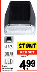 klik op dit plaatje voor een vergroting en voor vergelijkbare aanbiedingen gerelateerd aan ` 4 solar led muurlamp stuks ` 4 solar led muurlamp stuks