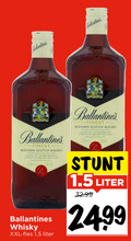 klik op dit plaatje voor een vergroting en voor vergelijkbare aanbiedingen gerelateerd aan ` whisky finest blended scotch ballantines xxl fles 1 5 liter ` whisky finest blended scotch ballantines xxl fles 1 5 liter
