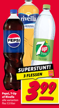 klik op dit plaatje voor een vergroting en voor vergelijkbare aanbiedingen gerelateerd aan ` cola frisdrank 3 7 10 rivella original pepsi free sugar up fles liter flessen 3.99 ` cola frisdrank 3 7 10 rivella original pepsi free sugar up fles liter flessen 3.99