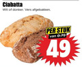 klik op dit plaatje voor een vergroting en voor vergelijkbare aanbiedingen gerelateerd aan ` ciabatta wit donker vers afgebakken stuk ` ciabatta wit donker vers afgebakken stuk